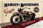 Harley-Davidson Flathead 20x30 cm