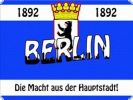 Berlin die Macht aus der Hauptstadt Fahne / Flagge 90cm x 150cm