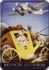 Lufthansa Kutsche Blechpostkarte 10 x 14 cm