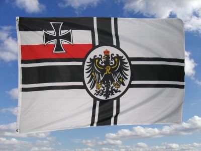 Kaiserliche Marine Fahne 90x150 cm + Pin