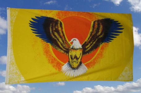 Flying Eagle Fahne / Flagge 90x150 cm