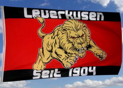 Flagge Fanflagge Leverkusen 1904-90 x 150 cm
