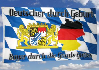 Bayer durch die Gnade Gottes Fahne/Flagge 90x150 cm - Fahnen und Flaggen  Shop 
