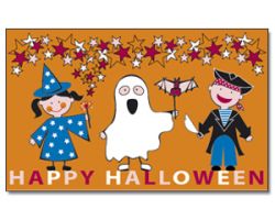 Halloween Kids Fahne / Flagge 90x150 cm Nr. 7