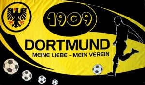 Dortmund Fahne / Flagge 90x150 cm meine Liebe mein Verein