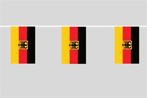 Deutschland Adler Fahnenkette 6 Meter 8 Fahnen