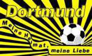 Dortmund meine Heimat meine Liebe  Fahne / Flagge 90x150 cm
