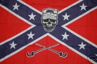 Südstaaten Totenkopf Ranger Fahne/Flagge 90cm x 150cm
