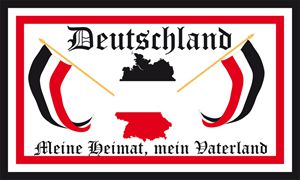 40 x 60 cm Bootsflagge Premiumqualität Harz Fahne Flagge Blankenburg
