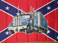 Südstaaten mit Truck Fahne/Flagge 90cm x 150cm