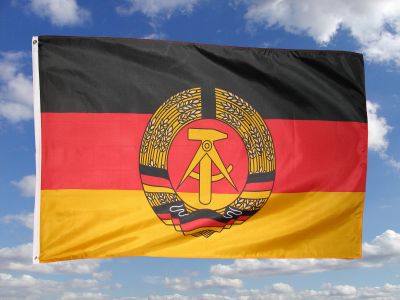 Fahnen Flagge DDR Sachsen Anhalt Hüte dich vor Sturm Wind 90 x 150 cm