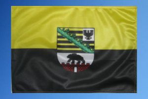 Sachsen Anhalt Fahne    27cm x 40cm