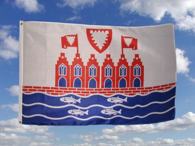 Fahnen Flagge Heiligenhafen Neu 90 x 150 cm