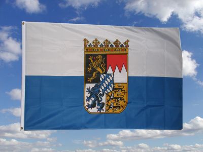 Fahne Bayern Dienstflagge  90 cm x 150 cm