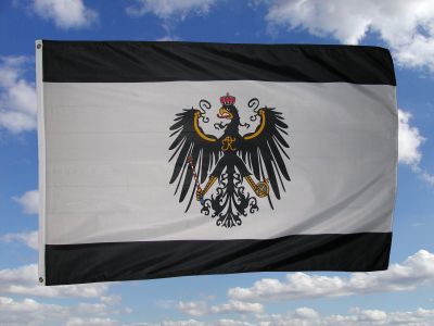 Flagge Fahne Königreich Preussen 90 x 150 cm zum Hissen 