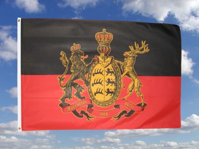 Königreich Württemberg Fahne /Flagge 90x150cm (Motiv 3)