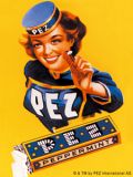 Pez gelb Magnet 8 x 6 cm