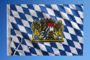 Bootsflagge Freistaat Bayern Löwen Fahne Flagge 