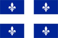 Quebec Fahne/Flagge 90x150 cm