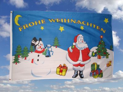Weihnachts Fahne/Flagge 90x150cm