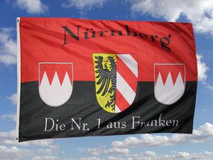 Braunschweig You´ll never walk alone Fahne Flagge Fan Fahnen Franken 1,50x0,90m 