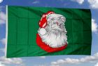 Weihnachten Fahne/Flagge 90x150cm mit Kopf