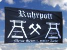 Ruhrpott Fahne-Flagge meine Heimat meine Liebe 90x150 cm