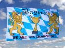 Bayern Fahne We are the Champions  90x150 cm