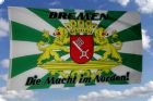 Bremen Fahne die Macht im Norden 90cm x 150cm Motiv 2