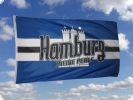 Hamburg Fahne meine Perle 90x150 cm