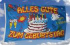 Alles gute zum Geburtstag Fahne 90x150 cm