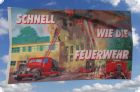 Feuerwehr  Fahne / Flagge 90x150 cm (Motiv 1)