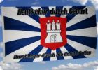 Hamburger durch die Gnade Gottes Fahne/Flagge 90cm x 150cm
