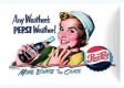 Pepsi Weather Blechschild 30cm x 40cm