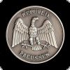 Republik Preussen Pin 30 mm Durchmesser