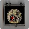 Pin Templer Kreuzritter 30mm (Geschenkbox 40x40x18 mm)