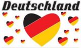 Deutschland Fahne Flagge 90x150 cm (Motiv 13) ist auch in unserem Flaggen shop erhltlich!