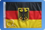 Deutschland Fahne mit Adler 27cm x 40cm