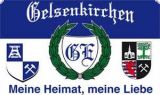 Gelsenkirchen Fahne/Flagge 90cm x 150cm Meine Heimat