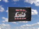 Piratenflagge Kill em all 90cm x 150cm