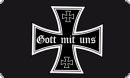 Fahne / Flagge Gott mit uns Eisernes Kreuz 90 x 150 cm ist auch in unserem Flaggen shop erhltlich!