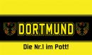 Dortmund Nr.1 im Pott Fahne / Flagge 90cm x 150cm