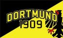 Dortmund 1909 mit Adler Fahne / Flagge 90cm x 150cm