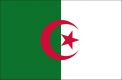 Autoaufkleber Algerien 10 cm x 6,5 cm