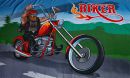 Biker Motorrad Fahne / Flagge 90x150 cm