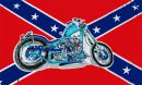 Südstaaten Motorrad Fahne / Flagge 90x150 cm