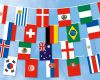 Buy national flags like WM 2018 Fahnenkette 17,1 Meter (32 Fahnen je 30x45cm) in our onlineshop!