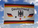 Deutschland 1 (cony.) Fahne/Flagge 90cm x 150cm