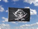 Piratenflagge mit Säbel  90cm x 150cm blutiger Säbel