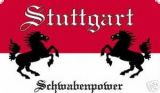 Stuttgart Fahne-Flagge Schwabenpower Motiv 2 90cm x 150cm